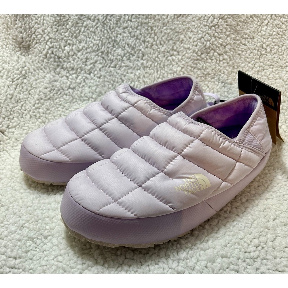The North Face Women's Thermoball Traction Mule V Lavender Fog/White Size 9